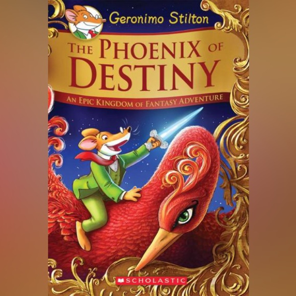 Geronimo Stilton:The Phoenix of Destiny - Hardcover kid book, Reading